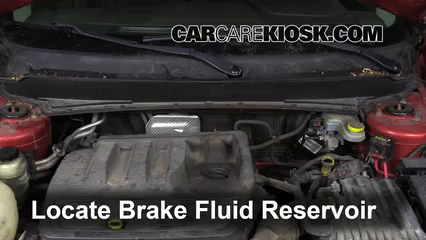 2008 Dodge Avenger SXT 2.4L 4 Cyl. Brake Fluid Check Fluid Level